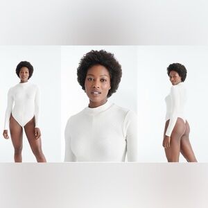 NWOT Knix Classic White Women's Bodysuit